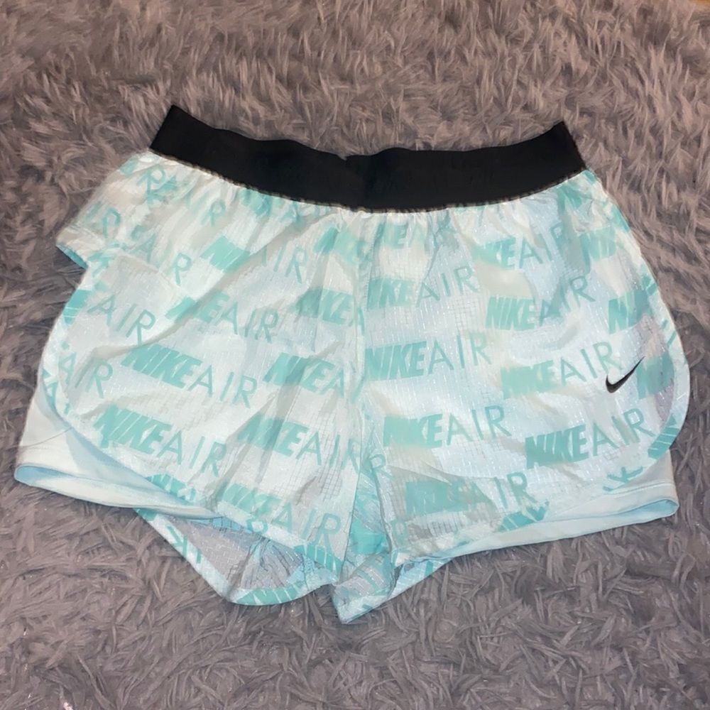 Nike Air Turquoise Running Shorts